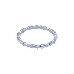 Minimal Style Silver Ring NSR-4177